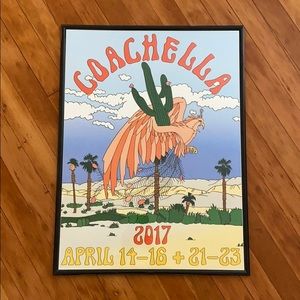 Coachella Music Festival 2017 Screen Print Poster 24x18